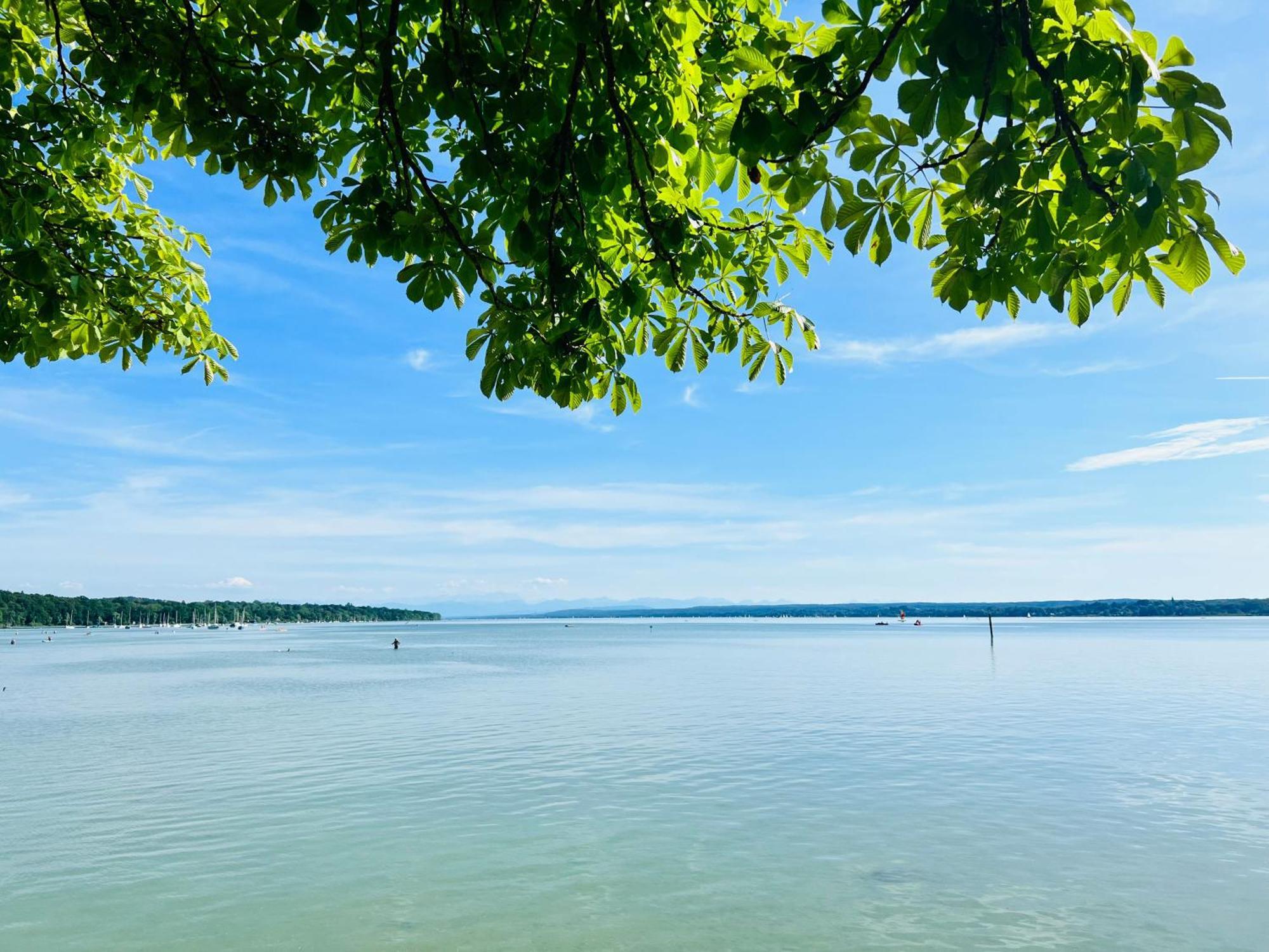 Appartamento Schlafen Im Atelier - Einzigartiges Gaestezimmer Am Ammersee Schondorf am Ammersee Esterno foto